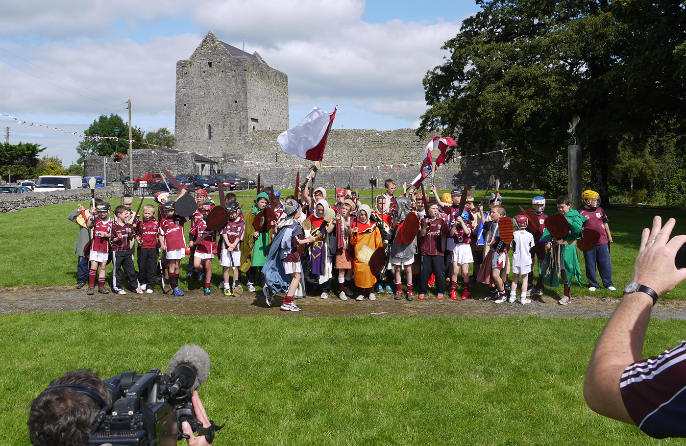 All-Ireland Hurling Final 'Up for the Match' from Athenry Slide background